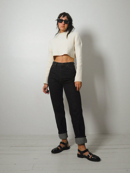 Inky Black Wrangler Jeans 26x32