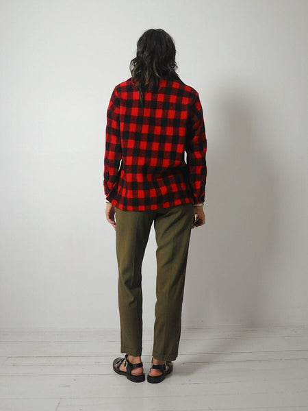 1980's Woolrich Buffalo Plaid Jacket