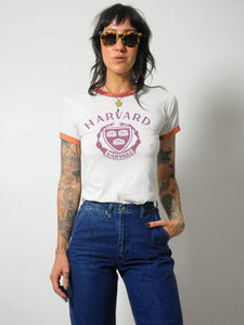 1980's Champion Harvard Ringer Tee