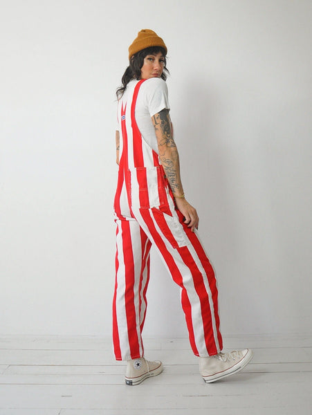 1970's Big Smith Red Stripe Overalls