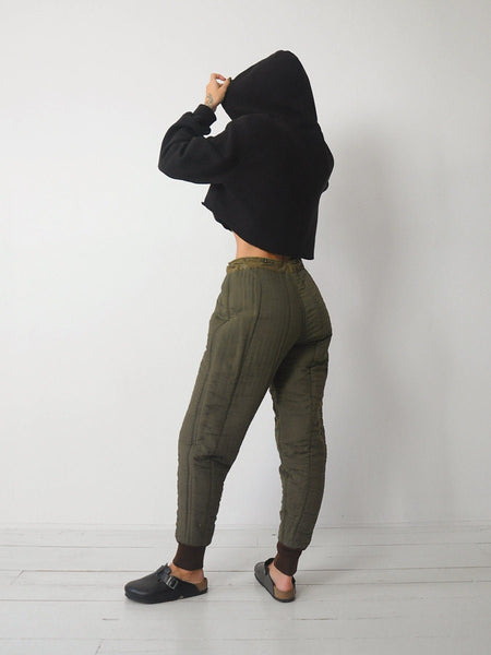 1970's Czech Military Quilted Liner Pants
