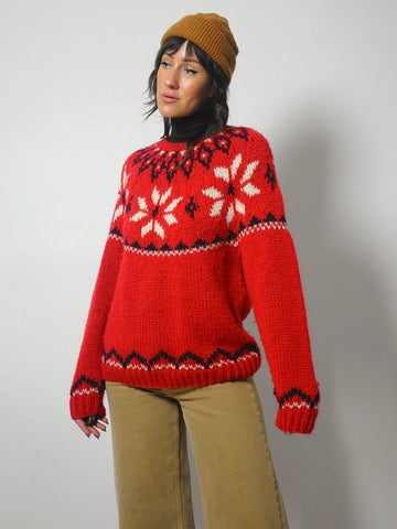 1970's Jantzen Fairisle Ski Sweater
