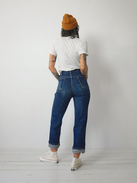 1980's White Paper Thin T-shirt