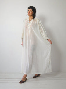 1970's Christian Dior Lace Nightgown