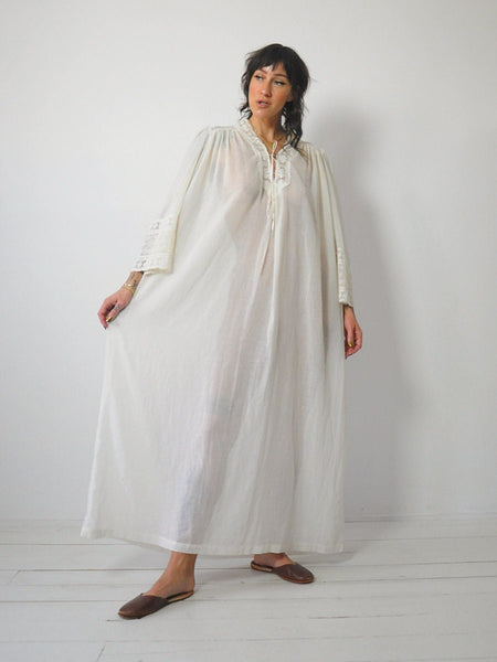 1970's Christian Dior Lace Nightgown