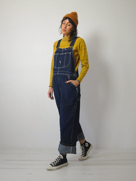 1980's Indigo Roebucks Overalls