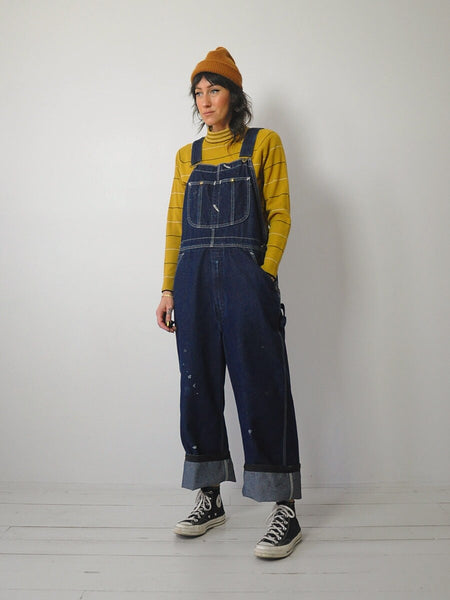 1980's Indigo Roebucks Overalls