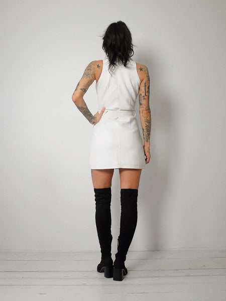y2k Vegan Leather B.B. Dakota Dress