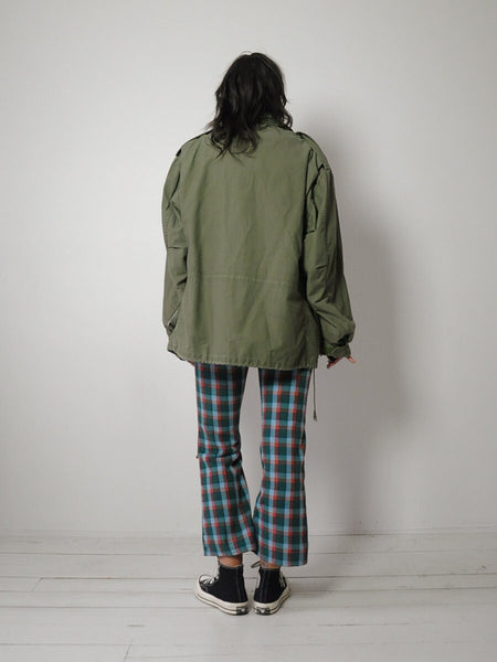 1970's Olive Military Field Parka