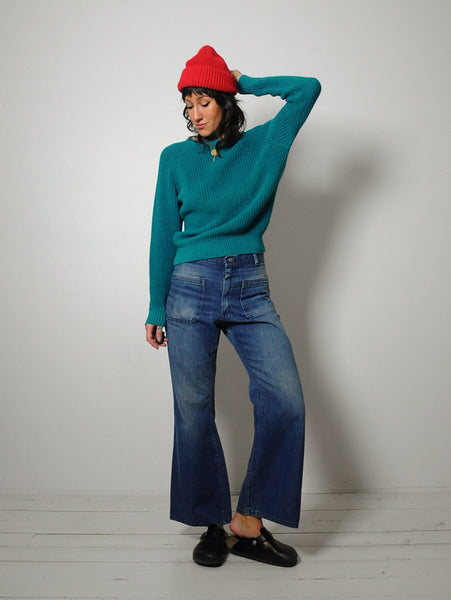 1987 Navy Issue Flared Jeans 29x28.5