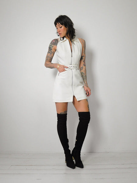 y2k Vegan Leather B.B. Dakota Dress