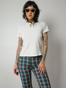 1980's Paper Thin White T-shirt