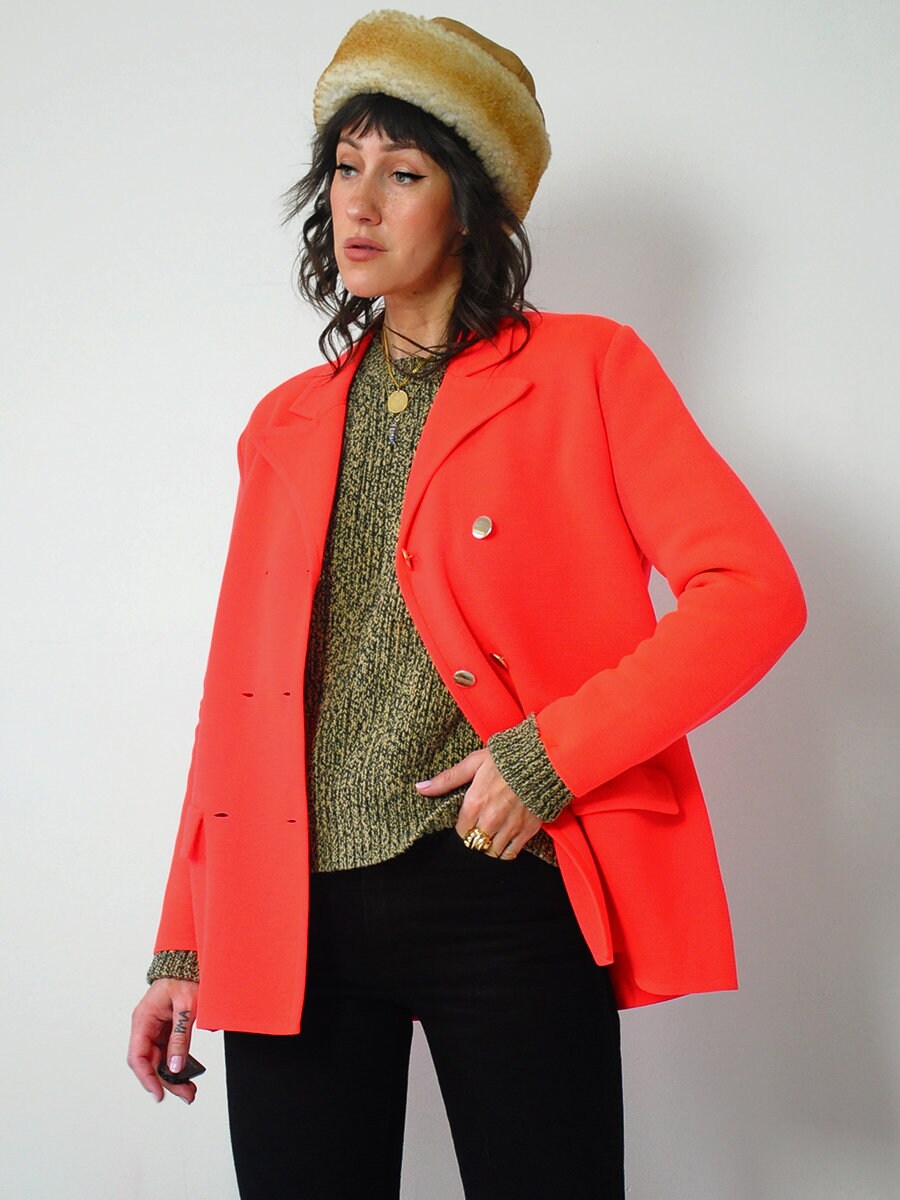 1960's Dayglo Knit Jacket