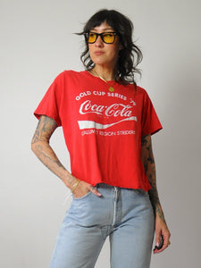 1970's Coca-Cola Cropped T-shirt