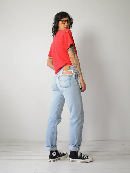 1970's Coca-Cola Cropped T-shirt