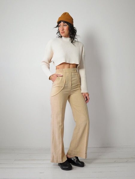 1970's Wheat Woven Flares 22/24x29