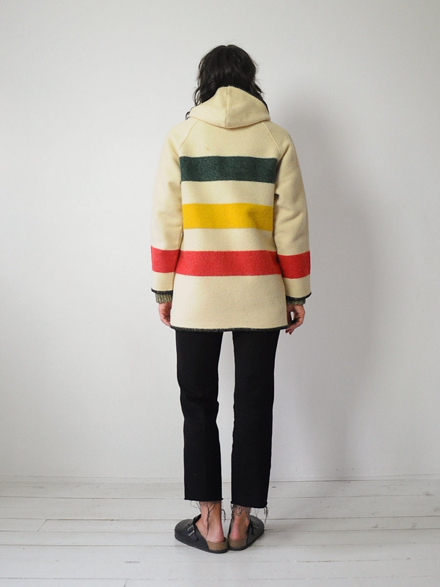 Woolrich Hooded Blanket Coat – NOIROHIO VINTAGE