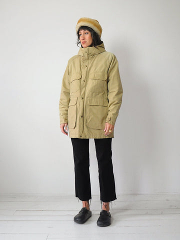 1980's Wheat Woolrich Parka