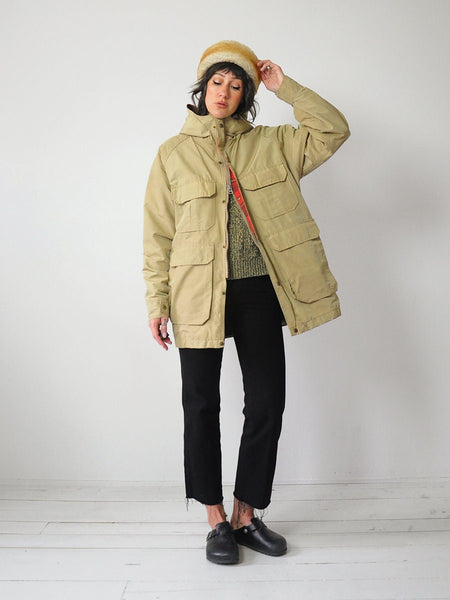 1980's Wheat Woolrich Parka