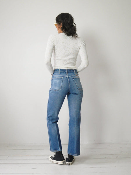 1980's Relaxed Faded Rustler Jeans 30x28.5