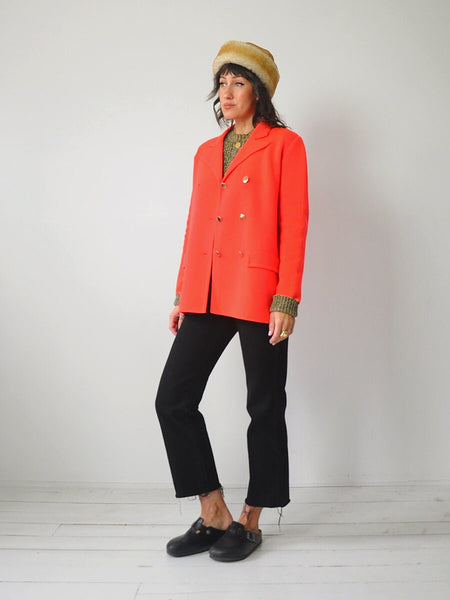 1960's Dayglo Knit Jacket