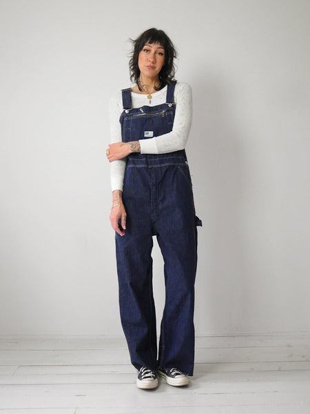 1970's Sears Indigo Overalls