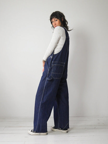 1970's Sears Indigo Overalls