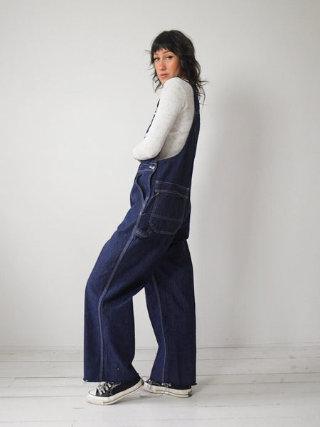 1970's Sears Indigo Overalls