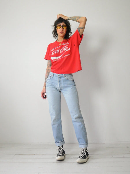 1970's Coca-Cola Cropped T-shirt