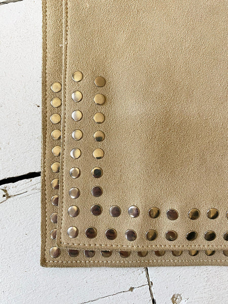 1970's Studded Suede Bag